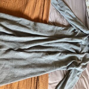 SKIMS Gray Knit Duster Womens Cardigan